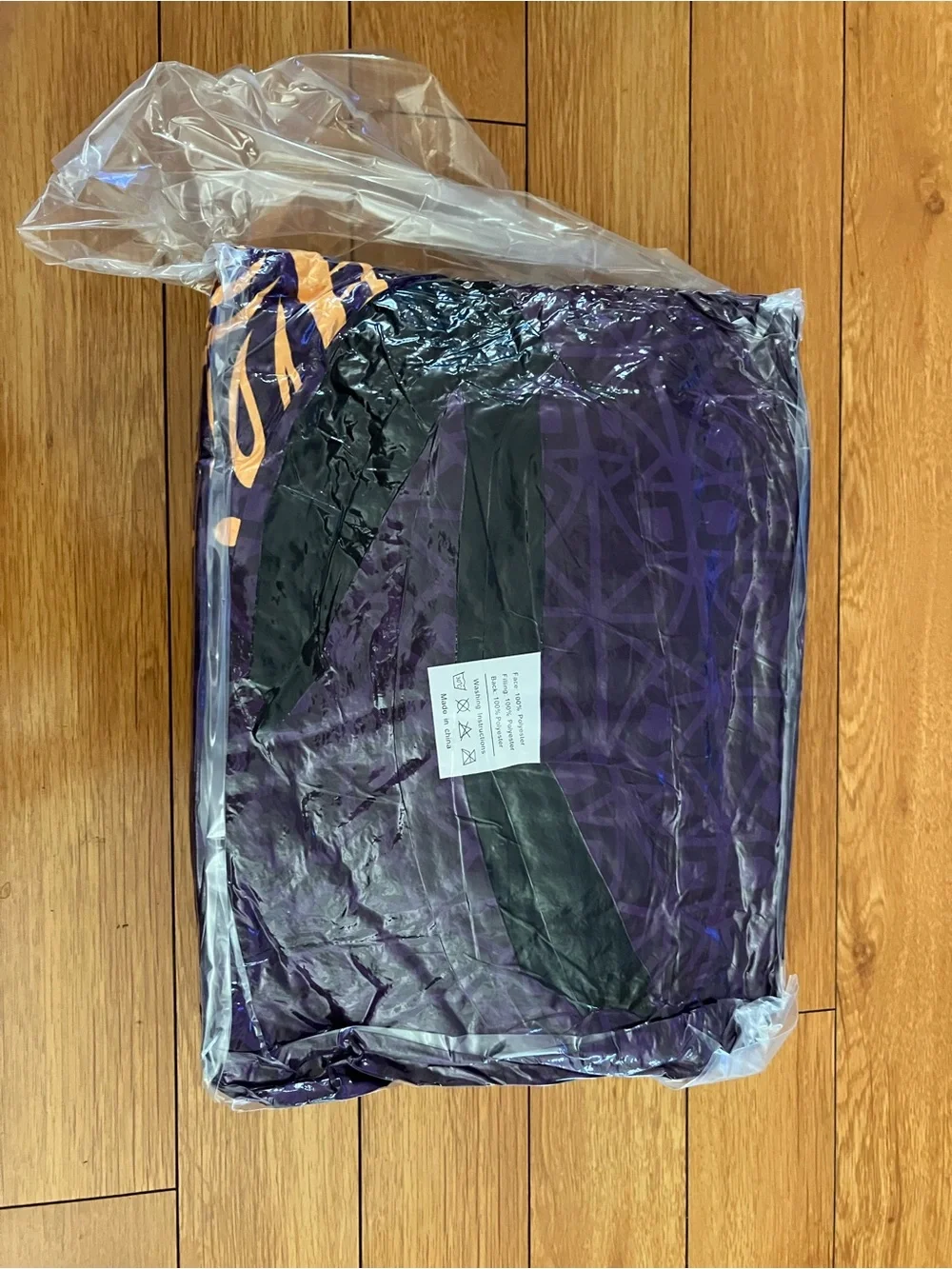 Boho Moon Comforter Set Queen Size,7Piece Soft Bed in a Bag,Gold Purple Crescent